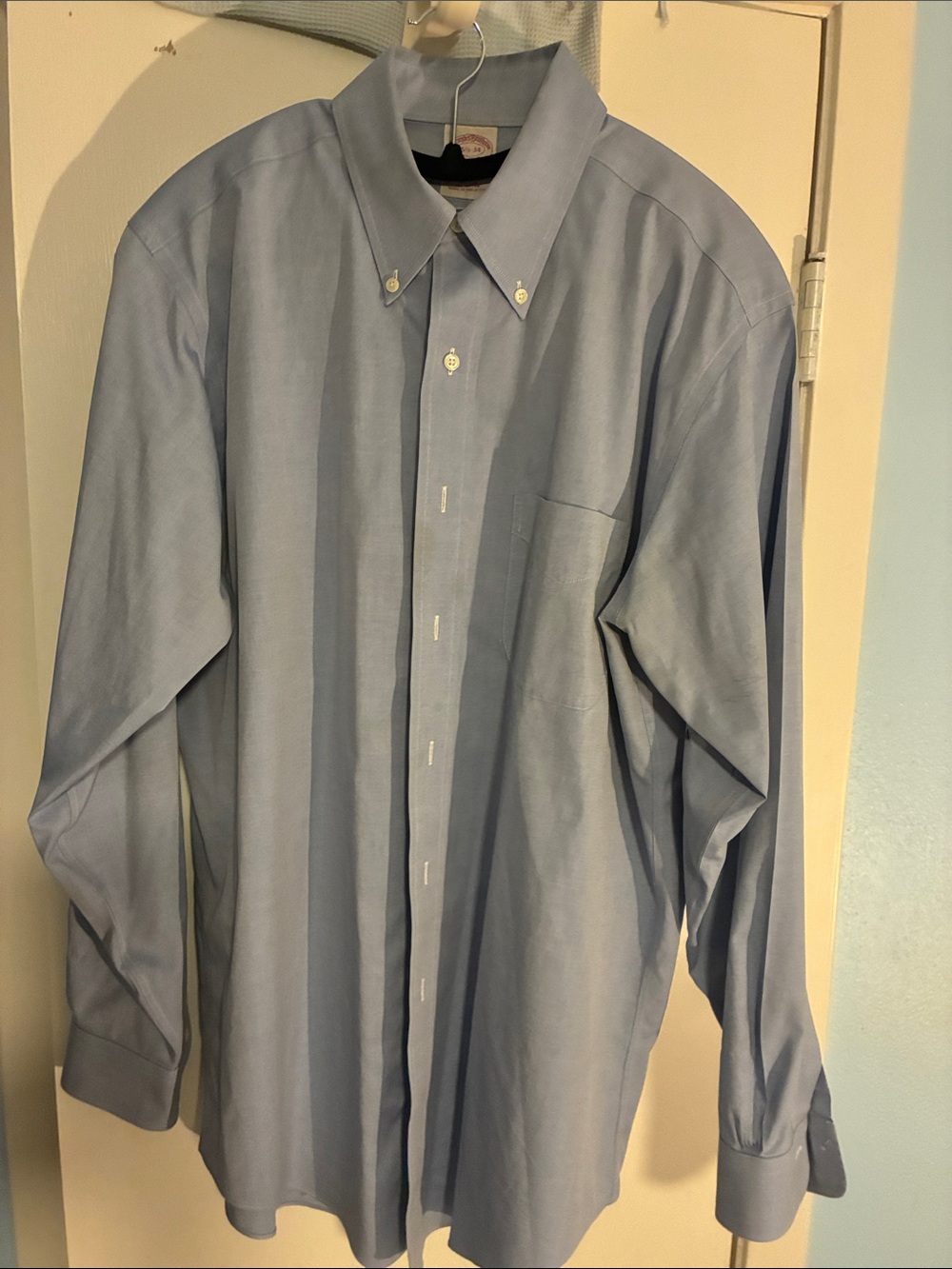 Brooks Brothers Pale Blue Button-Down Dress Shirt